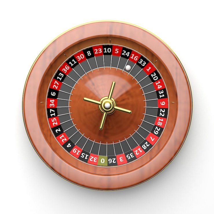 Meja blackjack klasik dengan dealer profesional dan pemain antusias